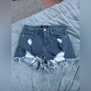 Dark Wash Jean Shorts